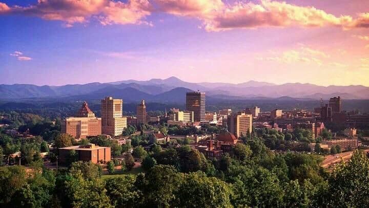 Asheville & Blue Ridge, USA